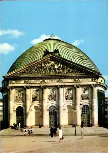 Ak Berlin Mitte, St. Hedwigs Kathedrale