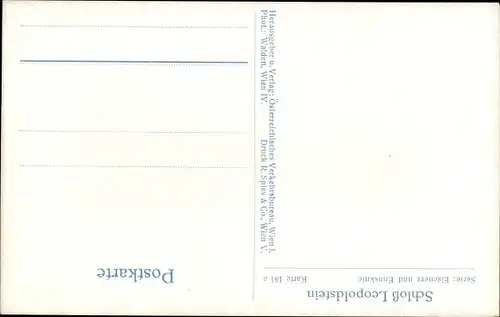 Ak Eisenerz Steiermark, Schloss Leopoldstein