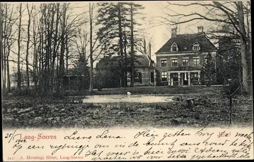 Ak Laag Soeren Gelderland Niederlande, Hotel