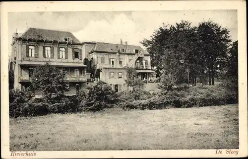 Ak De Steeg Rheden Gelderland, Flusshaus
