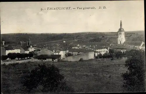 Ak Thiaucourt Meurthe et Moselle, Gesamtansicht