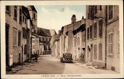 Ak Vézelise Meurthe et Moselle, Rue Notre Dame