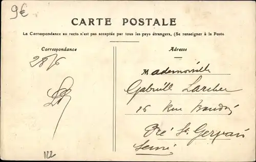 Ak Saint Nicolas de Port Meurthe et Moselle, Posten des 4. Bataillons