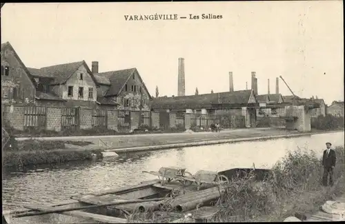 Ak Varangeville Meurthe et Moselle, Les Salines