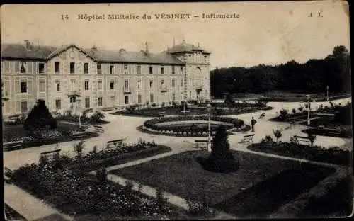 Ak Le Vésinet Yvelines, Militärkrankenhaus, Krankenstation