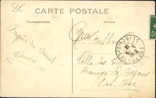 Postkarte Le Vésinet Yvelines, Le Gue, Landschaft