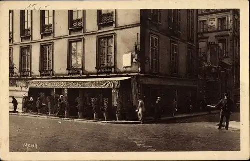 Ak Paris VII, Restaurant Voltaire