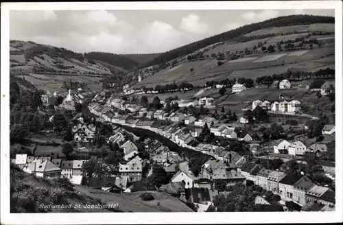 Ak Jáchimov St. Joachimsthal Region Karlsbad, Gesamtansicht