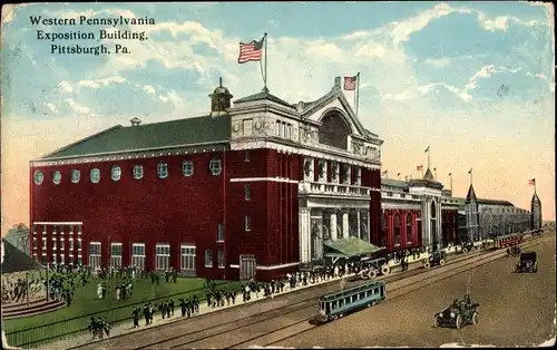 AK Pittsburgh Pennsylvania USA, Ausstellungsgebäude, West-Pennsylvania
