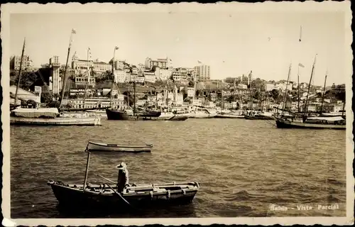 Ak Bahia Brasilien, Hafenpartie, Boote