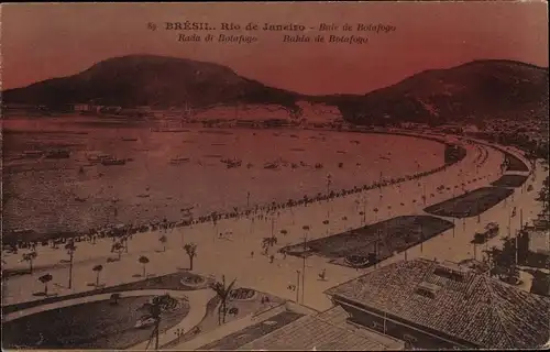 Ak Rio de Janeiro Brasilien, Botafogo Bay