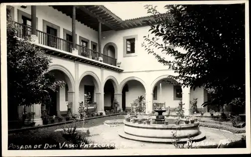 Ak Patzcuaro Mexiko, Gasthaus von Don Vasco Patzcuaro