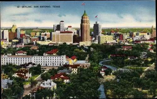 Ak San Antonio Texas USA, Skyline