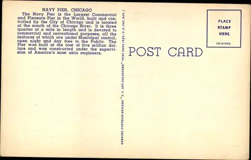 Ak Chicago Illinois USA, Navy Pier