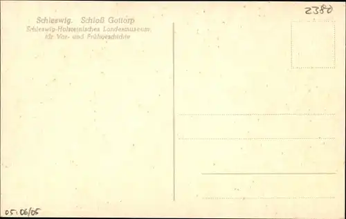 Ak Schleswig an der Schlei, Schloss Gottorf, Gottorp, Landesmuseum