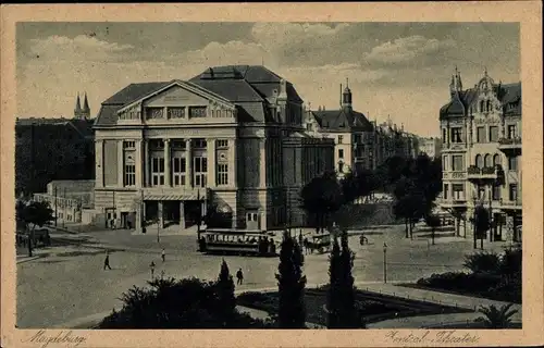 Ak Magdeburg an der Elbe, Zentral-Theater