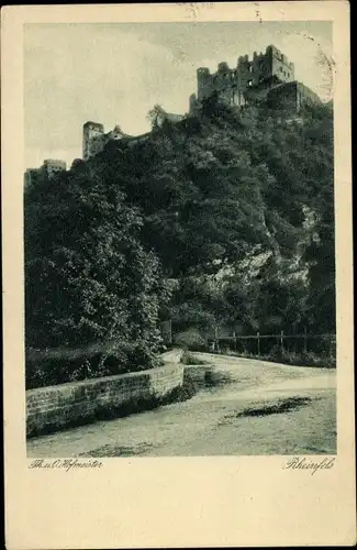 Ak St. Goar am Rhein, Burg Rheinfels