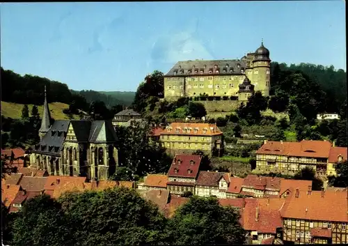 Ak Stolberg im Harz, Teilansicht, FDGB-Erholungsheim Comenius