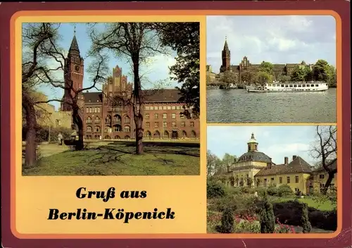 Ak Berlin Köpenick, Rathaus, Schloss