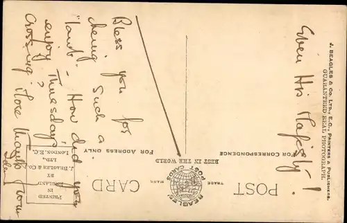 Ak König Georg V., Britisches Königshaus, Hut, Anzug