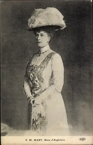 Ak Englische Königin Maria von Teck