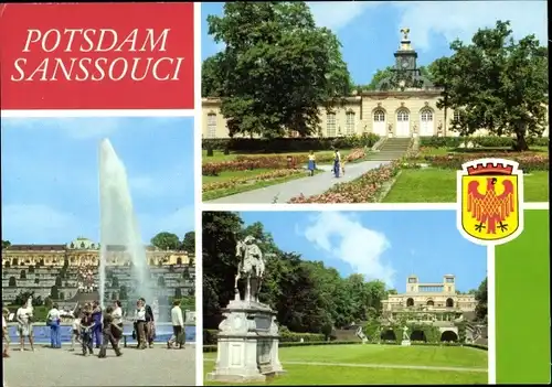 Ak Potsdam, Schloss Sanssouci, Neue Kammern, Orangerie