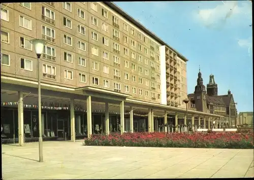 Ak Karl Marx Stadt Chemnitz in Sachsen, Rathaus, Rosenhof