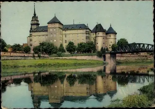 Ak Torgau an der Elbe, Schloss Hartenfels