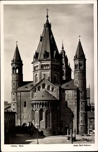 Ak Mainz am Rhein, Dom, Liebfrauenplatz, Rolf Kellner