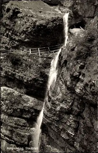 Ak Ruhpolding in Oberbayern, Staubfall