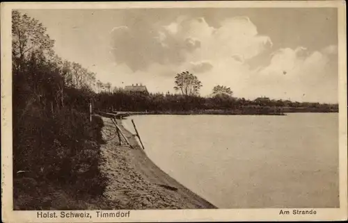 Ak Timmdorf Malente in Ostholstein, Strand