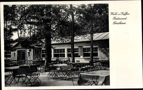 Ak Fürth in Mittelfranken Bayern, Wald- und Kaffee-Restaurant Forsthaus Fürther Stadtwald