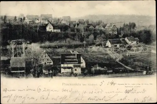 Ak Prackenfels Altdorf bei Nürnberg in Mittelfranken Bayern, Gesamtansicht