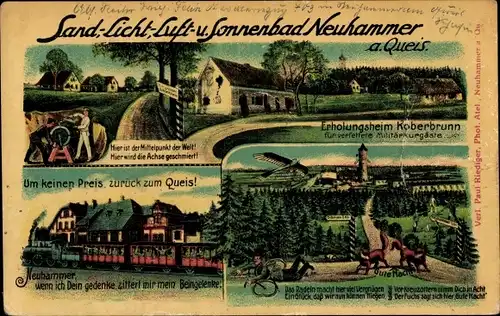 Ak Świętoszów Neuhammer Queis Schlesien, Erholungsheim Koberbrunn, Übungsplatz, Fuchs