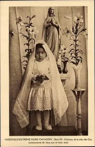 Ak Missions of the Canadian Far North, Christine vom Cree-Stamm