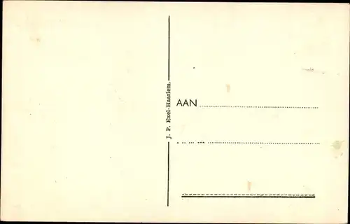 Ak Haarlem Nordholland Niederlande, Panorama va de Groote Kerk