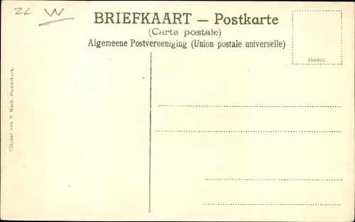 Ak Ouwerkerk Zeeland, Straßenpartie