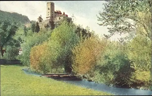 Ak Friesach in Kärnten, Geiersburg