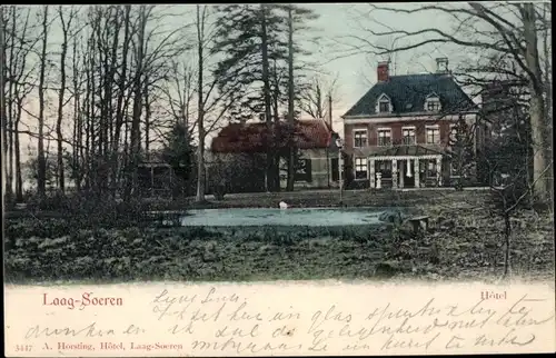 Ak Laag Soeren Gelderland Niederlande, Hotel