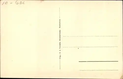 Ak Doetinchem Gelderland, Ausbildungsschule