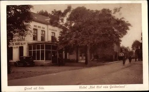 Ak Ede Gelderland Niederlande, Hotel Het Hof van Gelderland