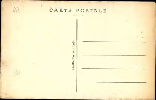 Ak Les Mureaux Yvelines, Rand der Seine