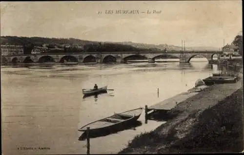 Ak Les Mureaux Yvelines, Brücke