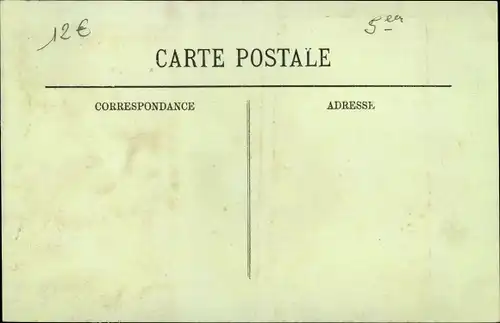 Stereo Ak Paris, Überschwemmungen in Paris, Januar 1910, Rue de Bievre