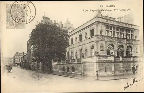 Ak Paris VIII, Rue Bayard