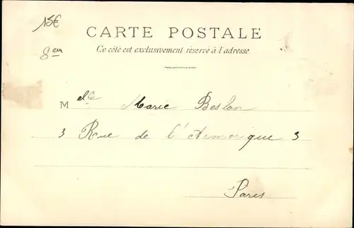 Ak Paris VIII, Rue Bayard