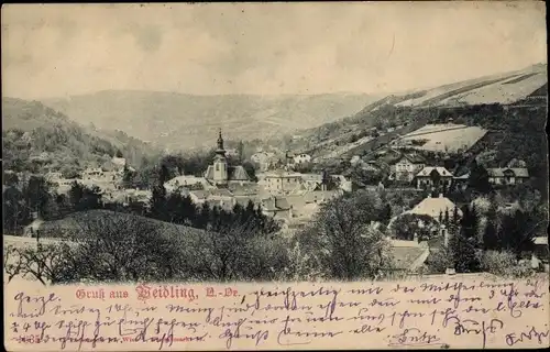 Ak Weidling Klosterneuburg in Niederösterreich, Panorama