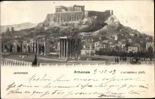 Ak Athen Griechenland, Akropolis