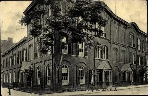 Ak Hoboken New Jersey USA, Akademie