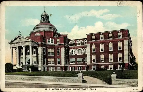 Ak Bridgeport Connecticut, St. Vincent Hospital